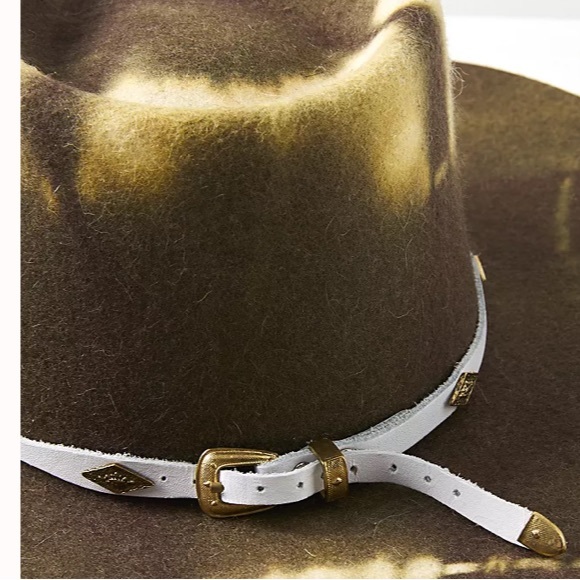 ♥️Rare Gorgeous boho dyed cowgirl hat main image 11